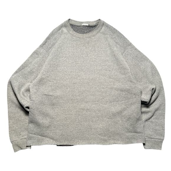 Vintage 90s Faded Brown Pullover Sweatshirt Mens L Skater Grunge - Picture 1 of 6